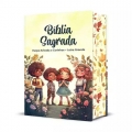 Bíblia  Infantil RC Letra Grande Crianças Jardim